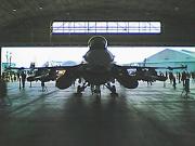 93式空対艦誘導弾4発装備のF-2   Photo by M Micky