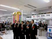 シャンパンで乾杯  Photo by metro@RJTT