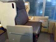 ビジネスクラスのシート  Photo by DJ SoundEdit