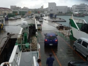 宮古島平良港フェリー乗船 Photo by Mr.aspheric