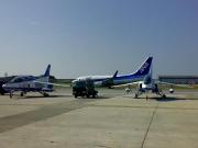 ブルーインパルスと民間機