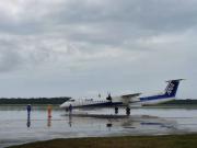 Q400（JA853A）チェック開始  Photo by Mr.aspheric