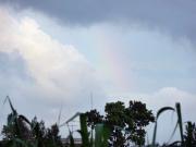 夕方に出た虹  RACの100(JA8973) Photo by Mr.aspheric