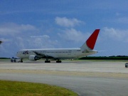 B767-300トーイング訓練  Photo by DJ SoundEdit