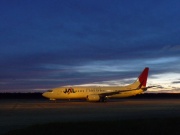 夕刻の駐機場B38  Photo by Mr.aspheric