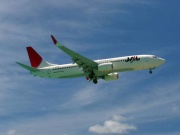 JAL B737-800  Photo by Mr.aspheric