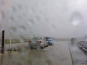 突然の豪雨  Photo by metro@RORS