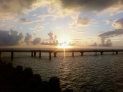 17ENDの夕日（昨日）  Photo by metro@RORS