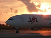 夕日とトリプル  Photo by Mr.aspheric