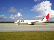 訓練開始前のB737  Photo by SDJ Mr.Y