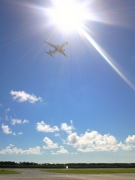 JEX B38空港上空バイバイフライト Photo by アフターバーナーM