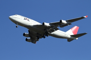 B747-400（JA8088）成田RWY34R APPROACH