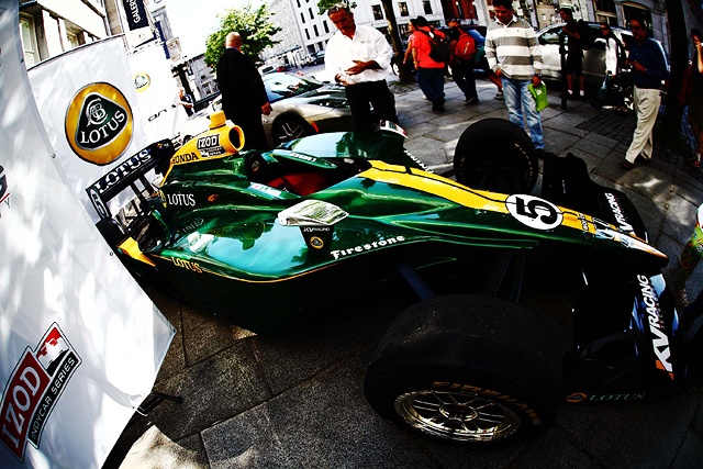 琢磨のインディカー　Photo by YUN