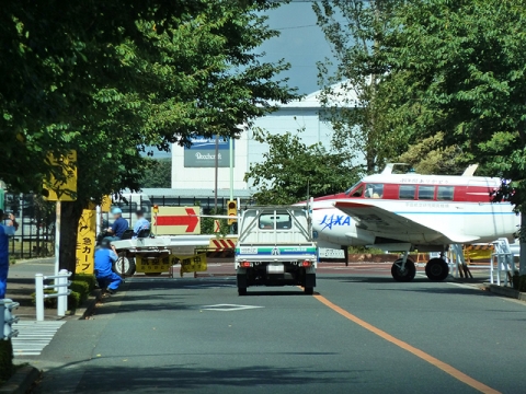 JAXA実験用航空機クイーンエアJA5111